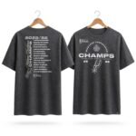 Spurs 2026 WCF Champions Roster Shirt