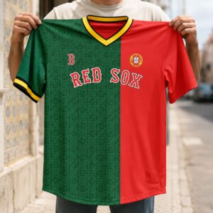 2026 Portugal Red Sox Jersey Giveaway 7 2026 Portugal Red Sox Jersey Giveaway