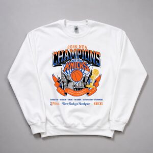 Knicks New York Or Nowhere 2026 Champions Shirt 4