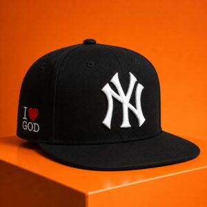 Deuce McBride I Love God Yankees Hat 3