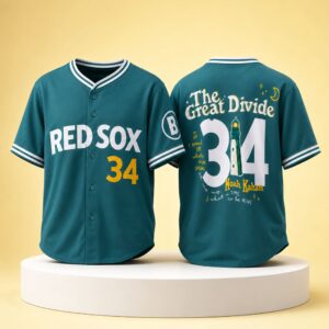 2026 Noah Kahan The Great Divide Red Sox Jersey