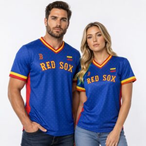 2026 Venezuela Red Sox Jersey Giveaway 4 2026 Venezuela Red Sox Jersey Giveaway 2