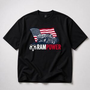 2026 Ram Truck Rampower Patriotic Shirt 14