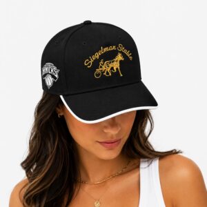 2026 Jalen Brunson Black Siegelman Stable Knicks Hat 5