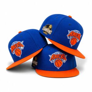 Knicks Orange Blue Champions 2026 Hat 2