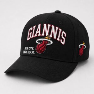 2026 Giannis Heats New City Same Beast Hat