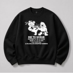 Die To Scrub Esports Is A Fuck Parry Em All 1999 Shirt 4