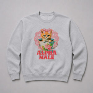Nicholas Galitzine Alpha Male Kitty Sweatshirt
