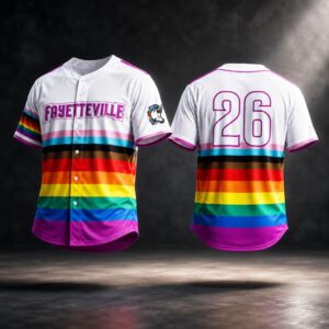 2026 Fayetteville Woodpeckers Pride Jersey