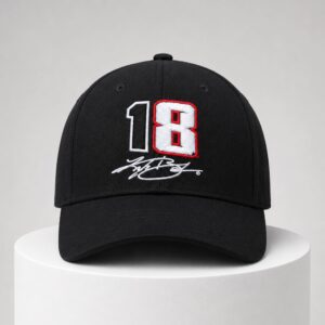 Denny Hamlin 18 Kyle Busch Hat 1