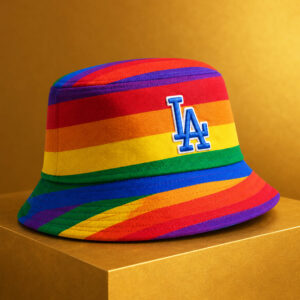 2026 LA Dodgers Pride Bucket Hat