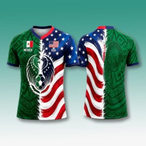 2026 USA x Mexico World Cup Soccer Jersey 1