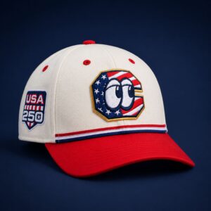 Chattanooga Lookouts USA 250 Stars and Stripes Hat