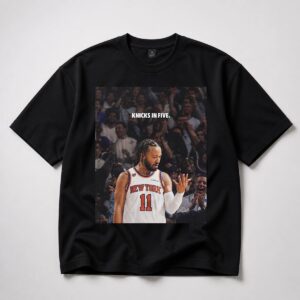 2026 Jalen Brunson Knicks In Five Shirt 7