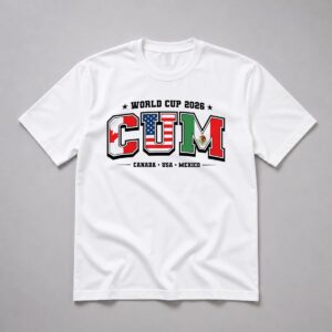 World Cup 2026 Canada USA Mexico CUM Shirt 1