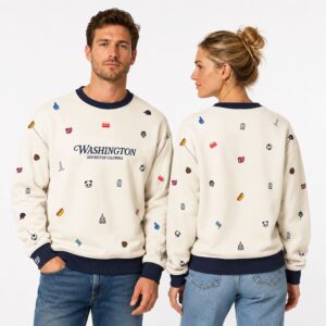 2026 Washington Nationals Womens Night Sweatshirt Giveaway 1