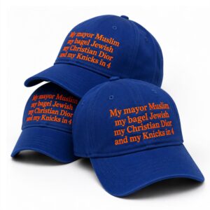 My Mayor Muslim My Bagel Jewish My Knicks in 4 Hat 1