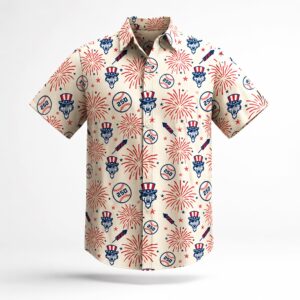 2026 Erie SeaWolves 4th of July Patriotic Hawaiian Shirt