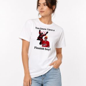 Seth Jarvis You Know I Love a Finnish Boy Shirt 12