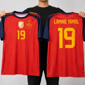 2026 FIFA World Cup Lamine Yamal Spain 2 Stars Jersey 8 2026 FIFA World Cup Lamine Yamal Spain 2 Stars Jersey 45
