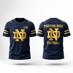 Notre Dame Football Shamrock Uniform Shirt 2026 1