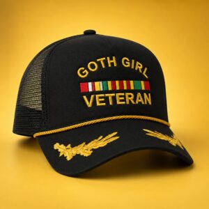 Goth Girl Veteran Hat 1