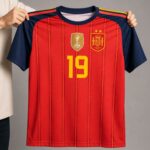 2026 FIFA World Cup Lamine Yamal Spain 2 Stars Jersey