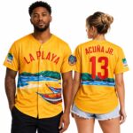 2026 Ronald Acuna Jr La Playa Beach Jersey