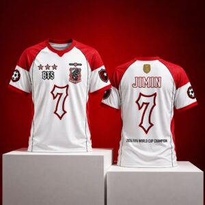 2026 BTS Jimin World Cup Final Jersey 3 2026 BTS Jimin World Cup Final Jersey