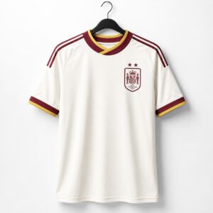 2026 FIFA World Cup Spain 2 Stars Off white Jersey