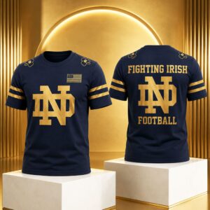 Notre Dame Football Shamrock Uniform Shirt 2026 3
