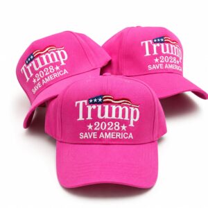 Trump 2028 Save America Pink Hat