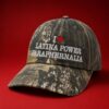 I Love Latina Power Paraphernalia Camo Hat 3