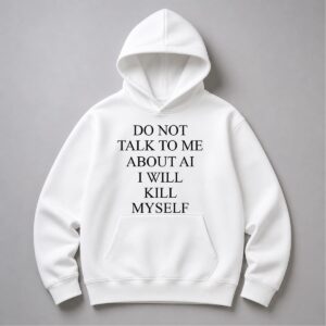 Ayo Edebiri Do Not Talk To Me About AI I Will Kill Myself Shirt 4