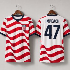 World Cup 2026 USA Soccer Impeach 47 Jersey 3