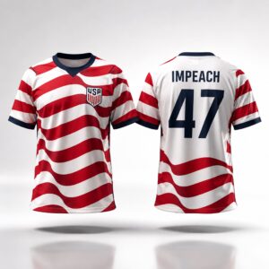 World Cup 2026 USA Soccer Impeach 47 Jersey