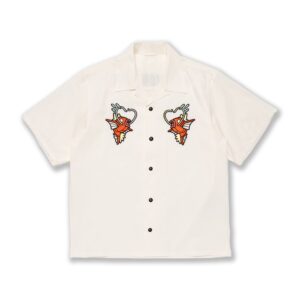 Jin BTS Pokemon Made Button Shirt