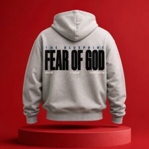 2026 Yankees Jay Z Fear Of God Gray Hoodie 3