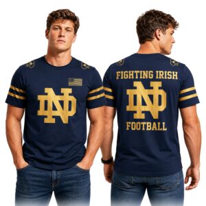 Notre Dame Football Shamrock Uniform Shirt 2026 4