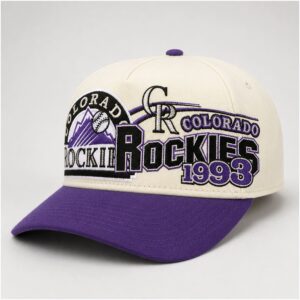 Alex Singleton Rockies 1993 Hat 2