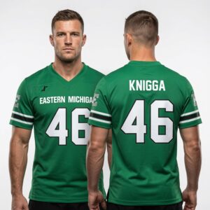 2026 Noah Knigga Eastern Michigan Jersey 7 Noah Knigga Eastern Michigan Jersey 2026 4