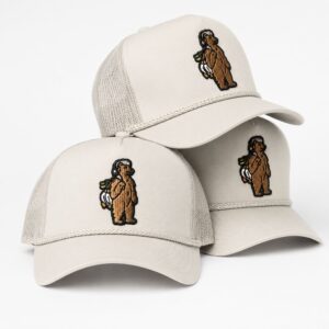 2026 Morgan Wallen Norris Bear White Trucker Hat