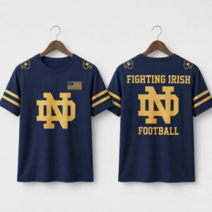 Notre Dame Football Shamrock Uniform Shirt 2026
