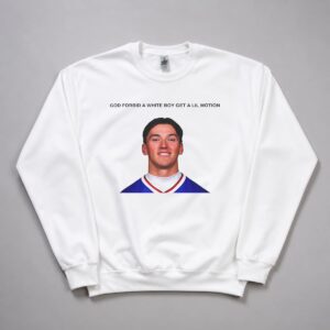 Cole Bishop God Forbid a White Boy Get a Lil Motion Shirt 1