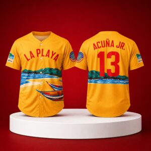 2026 Ronald Acuna Jr La Playa Beach Jersey