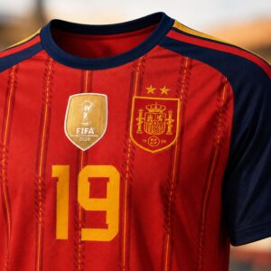 2026 FIFA World Cup Lamine Yamal Spain 2 Stars Jersey 6 2026 FIFA World Cup Lamine Yamal Spain 2 Stars Jersey 2