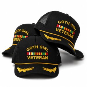Goth Girl Veteran Hat