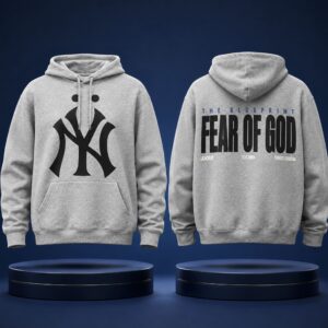 2026 Yankees Jay Z Fear Of God Gray Hoodie 2
