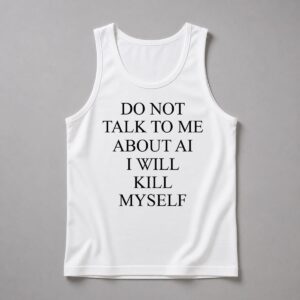 Ayo Edebiri Do Not Talk To Me About AI I Will Kill Myself Shirt 11