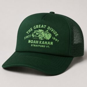 2026 Noah Kahan The Great Divide Tour Green Trucker Hat